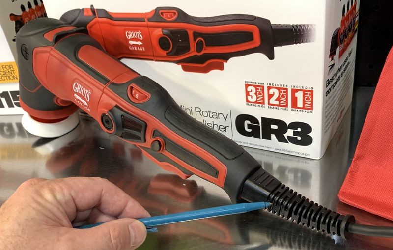 Review Griots Garage GR3 Mini Rotary Polisher Mike Phillips