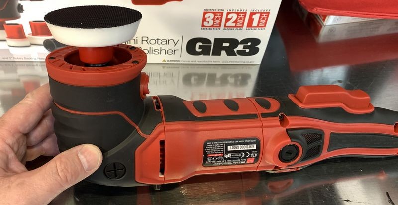 Review Griots Garage GR3 Mini Rotary Polisher Mike Phillips
