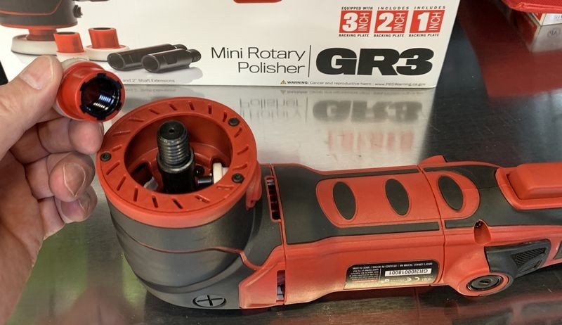 Review Griots Garage GR3 Mini Rotary Polisher Mike Phillips