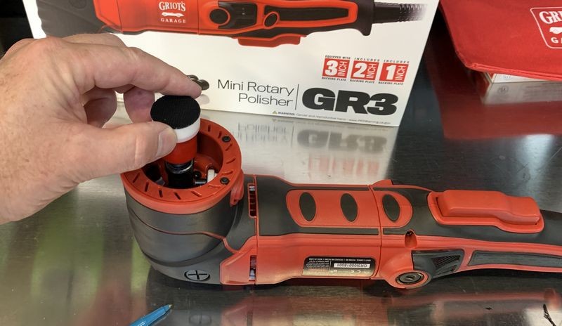 Review Griots Garage GR3 Mini Rotary Polisher Mike Phillips