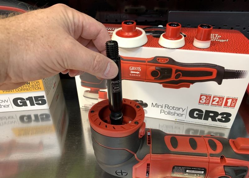 Review Griots Garage GR3 Mini Rotary Polisher Mike Phillips