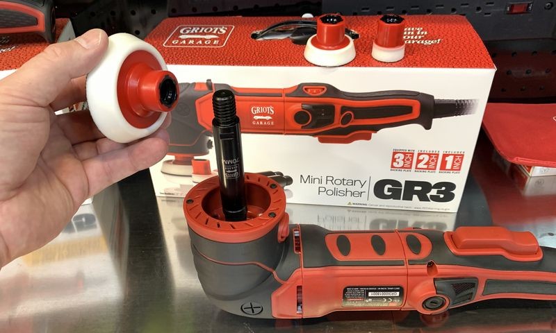 Review Griots Garage GR3 Mini Rotary Polisher Mike Phillips