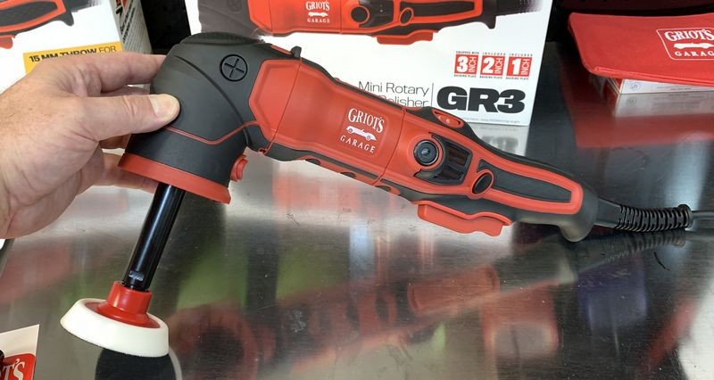Review Griots Garage GR3 Mini Rotary Polisher Mike Phillips