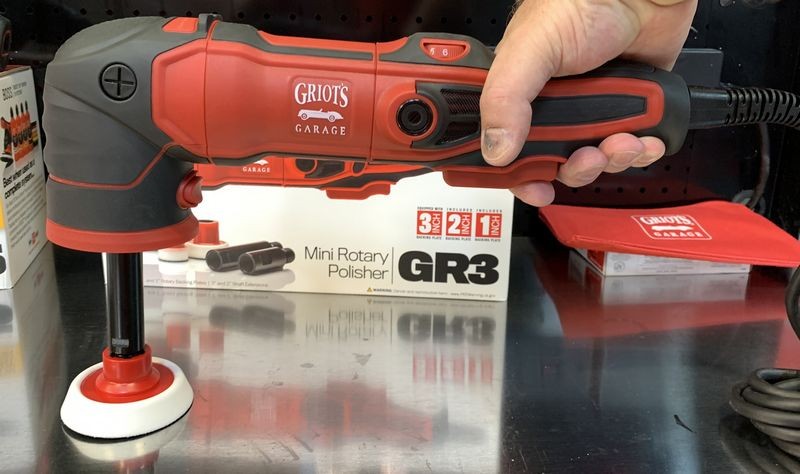 Review Griots Garage GR3 Mini Rotary Polisher Mike Phillips