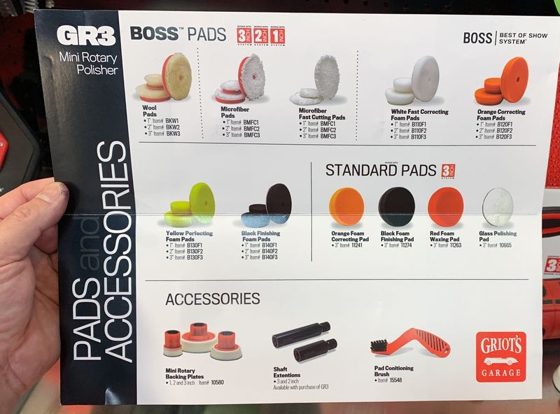 Review Griots Garage GR3 Mini Rotary Polisher Mike Phillips