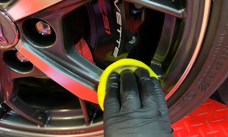 Review GYEON Q2 RIM ceramic coating C8 Corvette
