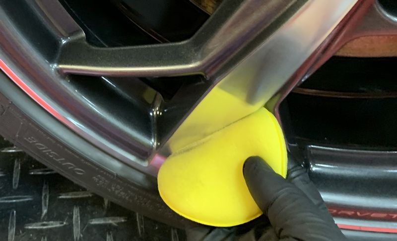 Review GYEON Q2 RIM ceramic coating C8 Corvette