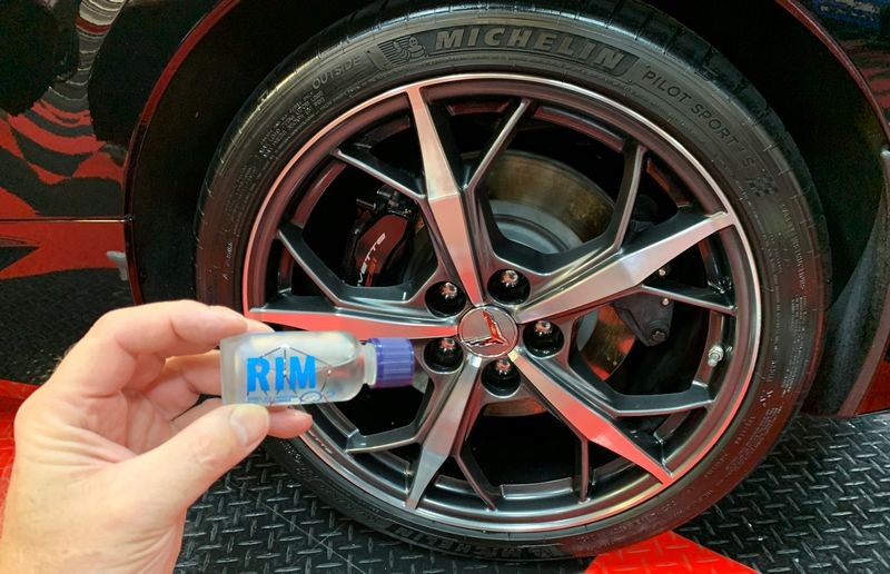 Review GYEON Q2 RIM ceramic coating C8 Corvette