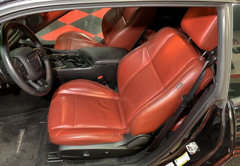 Review Leatherique Ruby Red Napa Leather Seats 2015 Dodge Challenger