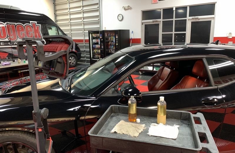 Review Leatherique Ruby Red Napa Leather Seats 2015 Dodge Challenger