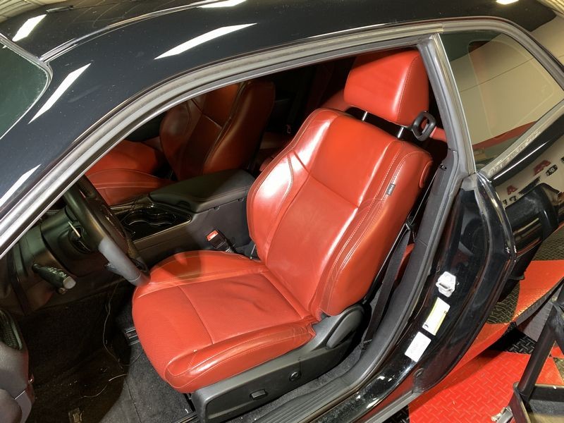 Review Leatherique Ruby Red Napa Leather Seats 2015 Dodge Challenger