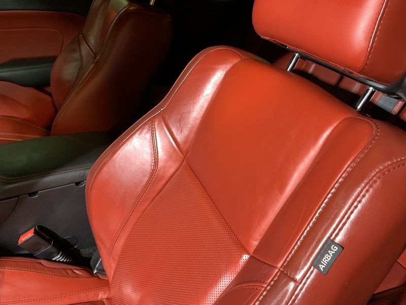 Review Leatherique Ruby Red Napa Leather Seats 2015 Dodge Challenger