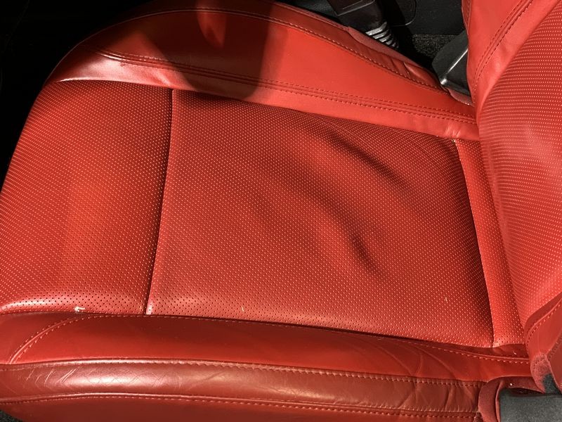Review Leatherique Ruby Red Napa Leather Seats 2015 Dodge Challenger