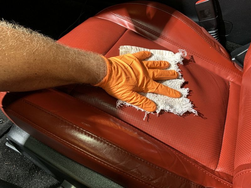 Review Leatherique Ruby Red Napa Leather Seats 2015 Dodge Challenger