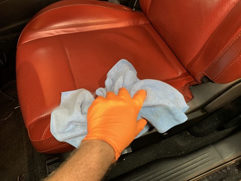 Review Leatherique Ruby Red Napa Leather Seats 2015 Dodge Challenger