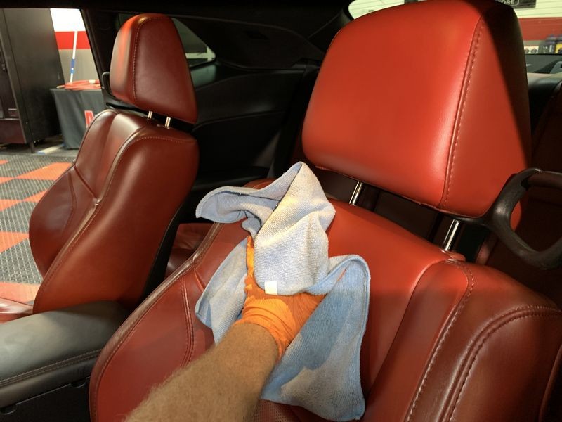 Review Leatherique Ruby Red Napa Leather Seats 2015 Dodge Challenger