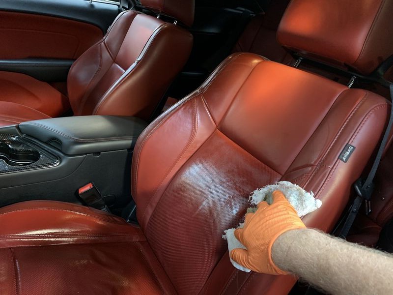 Review Leatherique Ruby Red Napa Leather Seats 2015 Dodge Challenger