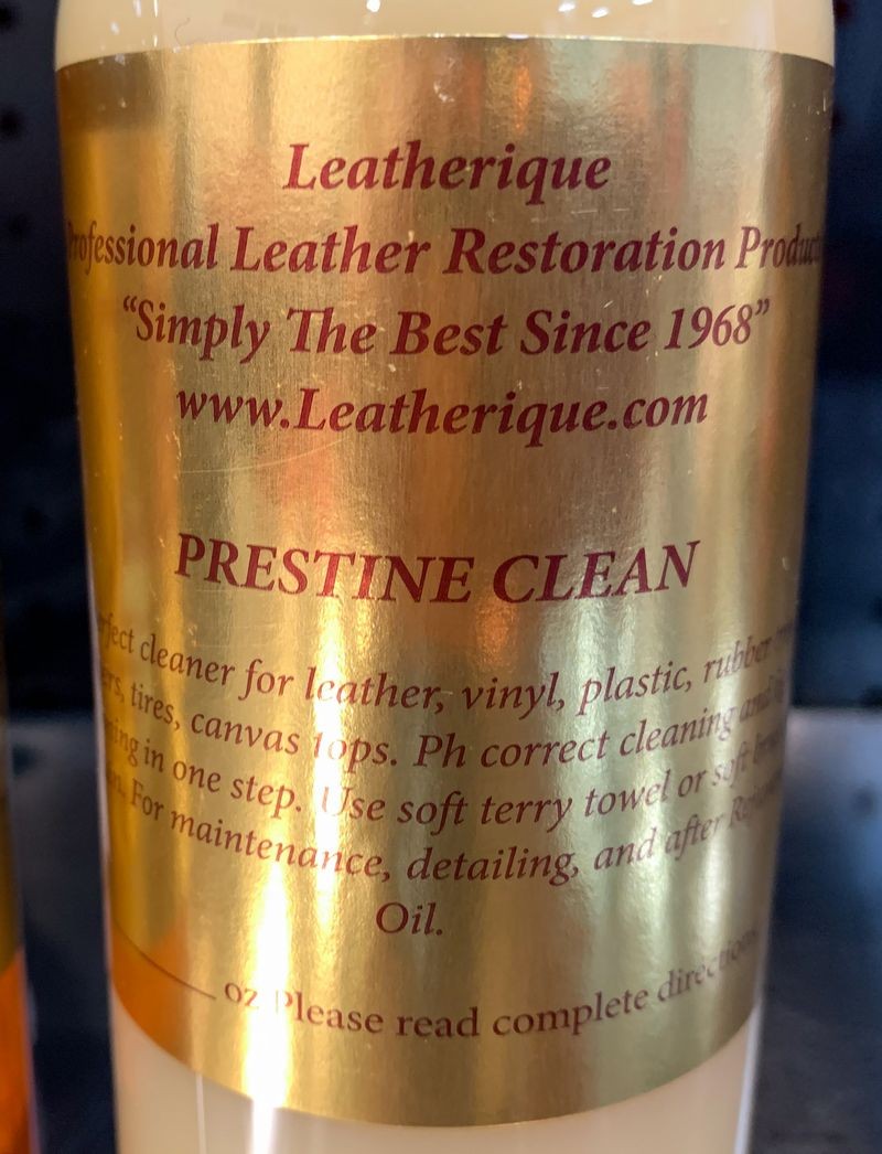 Review Letherique Leather Rejuvenator and Printine Clean