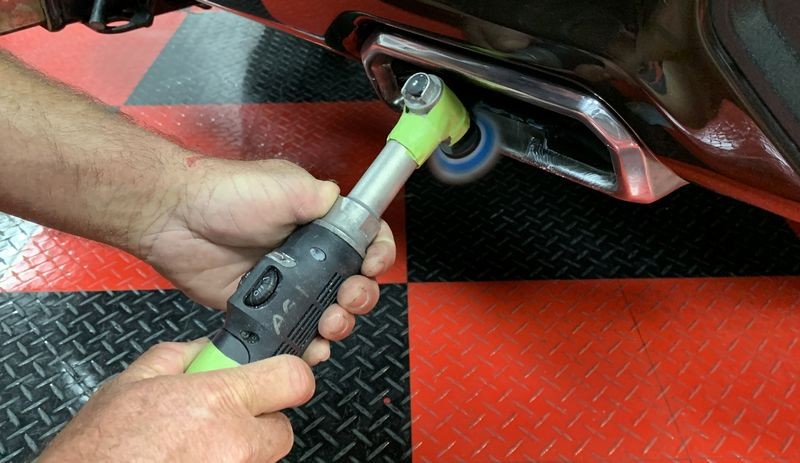 Review Mothers Mag Aluminum Polish Exhaust Tip Polishing RUPES Nano