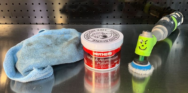 Review Mothers Mag Aluminum Polish Exhaust Tip Polishing RUPES Nano