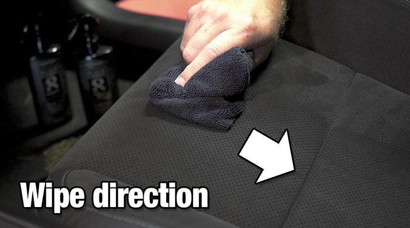 Review Pinnacle Black Label Alcantara Cleaner and Protectant