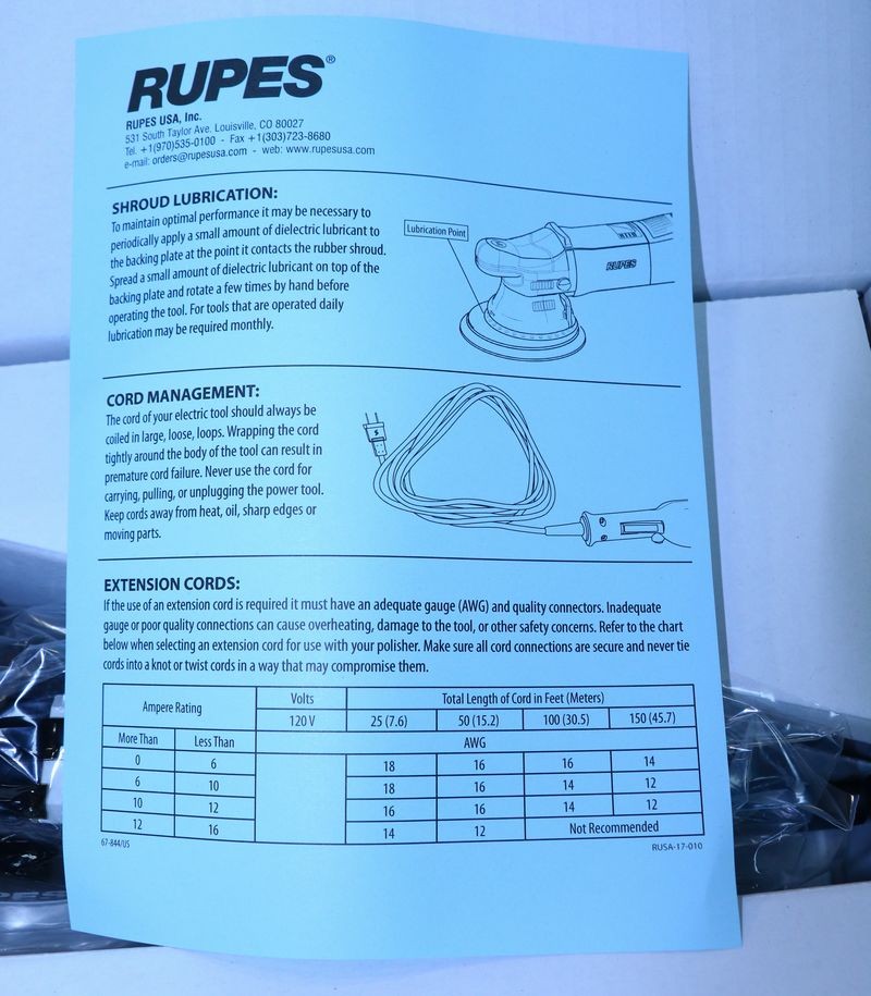 Review RUPES Mark III BigFoot 21 Polisher by Mike Phillips