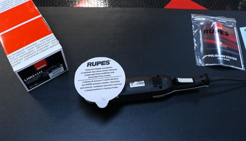 Review RUPES Mark III BigFoot 21 Polisher by Mike Phillips