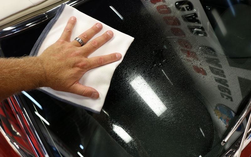 Review Speedmaster Glass Towel