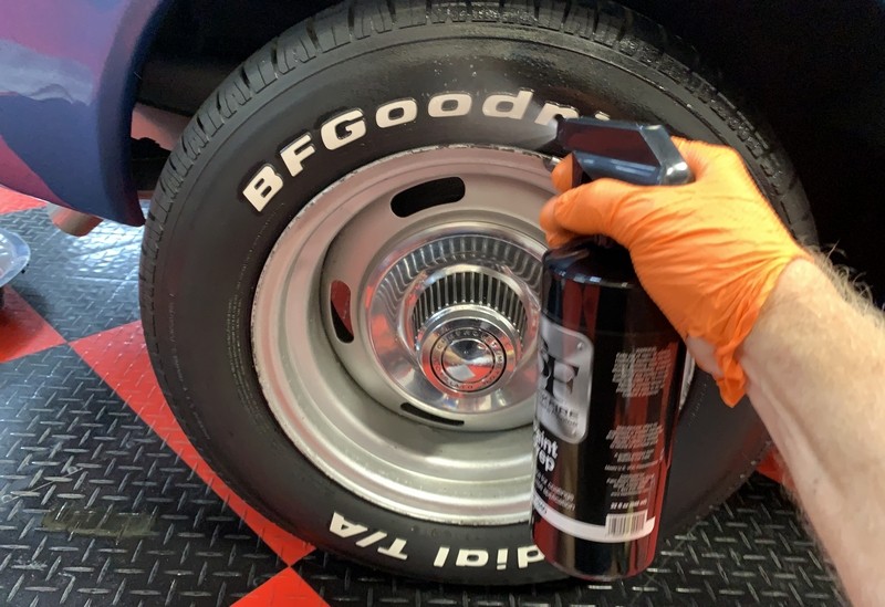 Review Tire Coating Pinnacle Black Label Tire Clear Coat No Sling No Mess