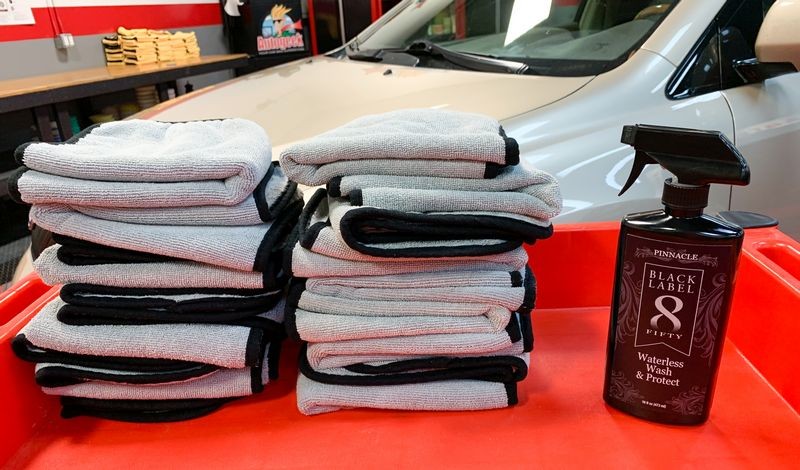 Review Waterless Wash and Protect Pinnacle Black Label