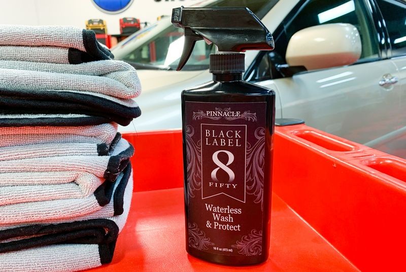 Review Waterless Wash and Protect Pinnacle Black Label