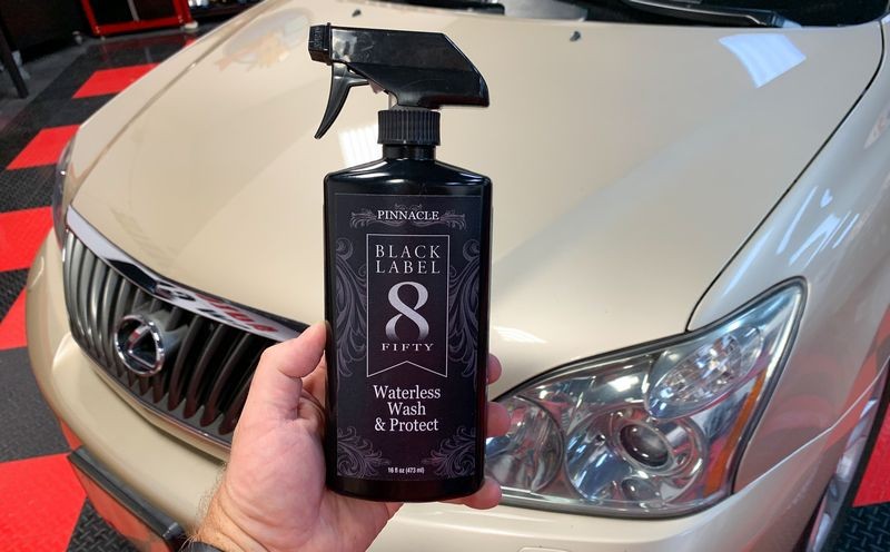 Review Waterless Wash and Protect Pinnacle Black Label