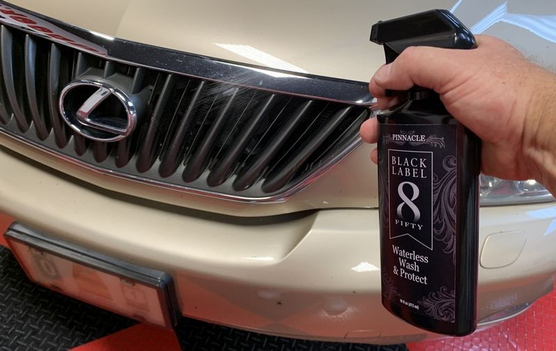 Review Waterless Wash and Protect Pinnacle Black Label