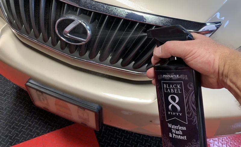 Review Waterless Wash and Protect Pinnacle Black Label