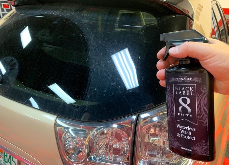 Review Waterless Wash and Protect Pinnacle Black Label
