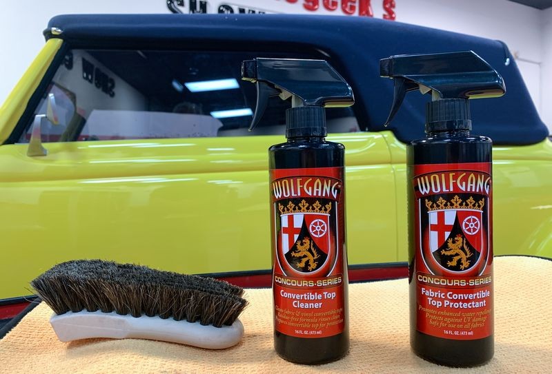 Review Wolfgang Convertible Top Cleaner and Fabric Convertible Top Protecta