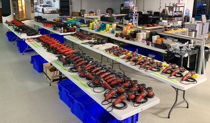 Roadshow Car Detailing Class in Auburn Indiana Mike Phillips