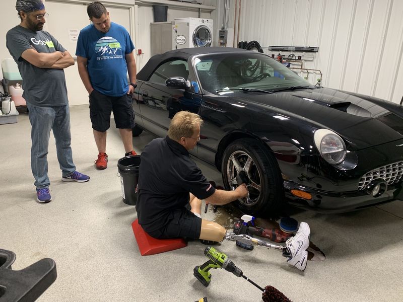 Roadshow Car Detailing Class in Auburn Indiana Mike Phillips