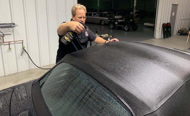 Roadshow Car Detailing Class in Auburn Indiana Mike Phillips