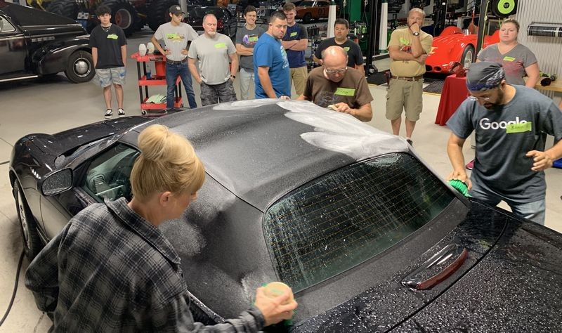Roadshow Car Detailing Class in Auburn Indiana Mike Phillips
