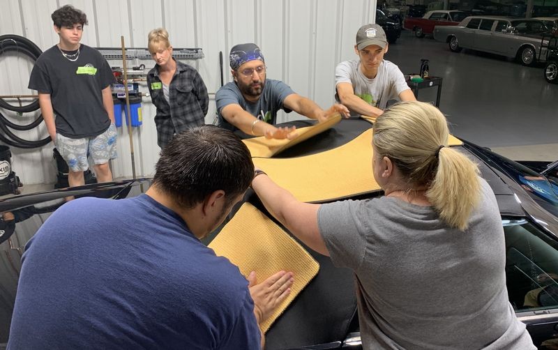 Roadshow Car Detailing Class in Auburn Indiana Mike Phillips