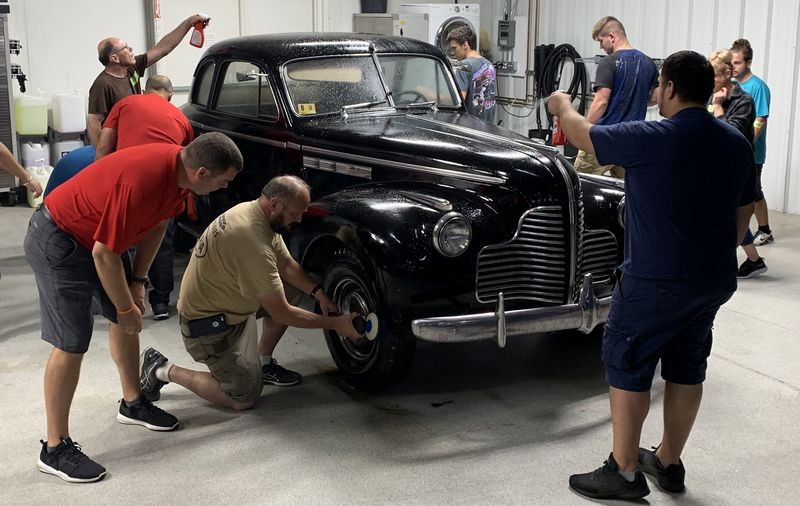 Roadshow Car Detailing Class in Auburn Indiana Mike Phillips