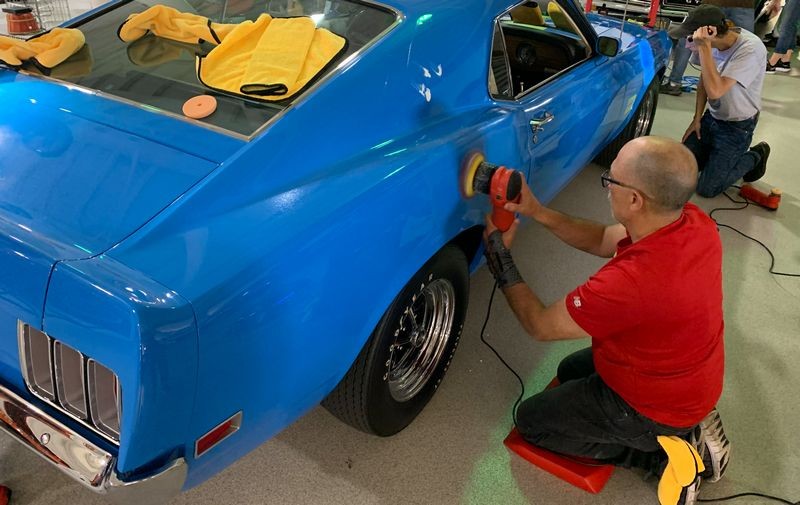 Roadshow Car Detailing Class in Auburn Indiana Mike Phillips