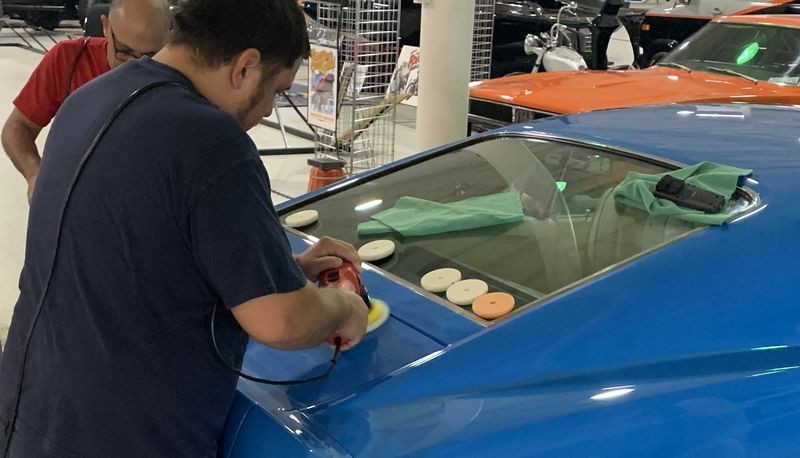 Roadshow Car Detailing Class in Auburn Indiana Mike Phillips