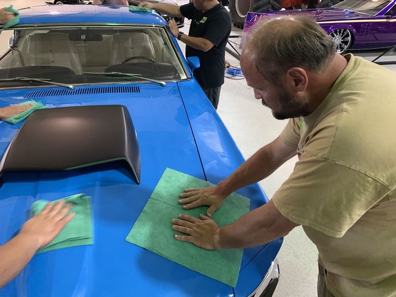 Roadshow Car Detailing Class in Auburn Indiana Mike Phillips