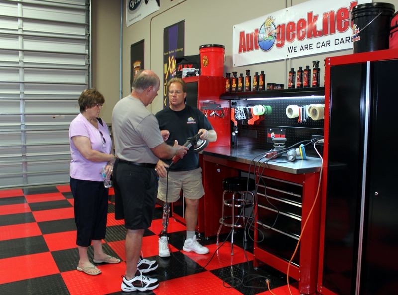 Ron and his wife visits Autogeek.net and Mike Phillips
