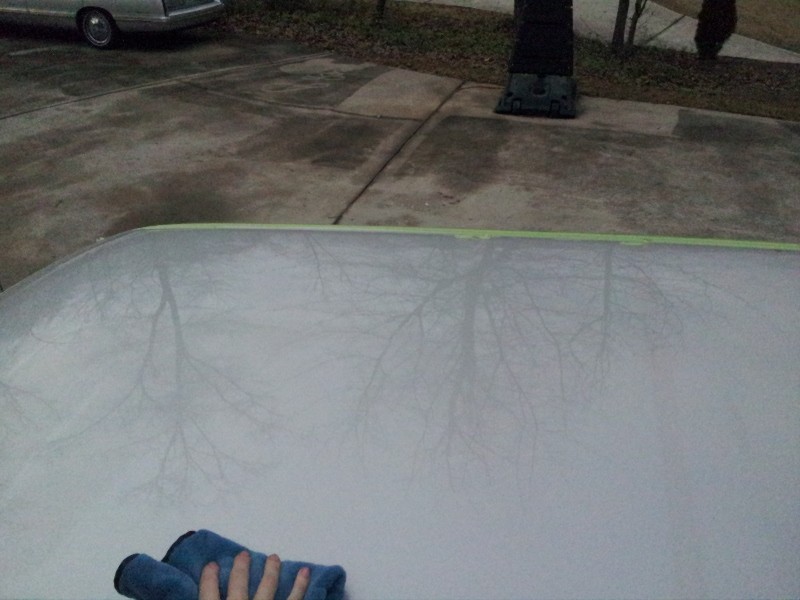Roof Rack After Megs 205 and Megs Ultimate Polish