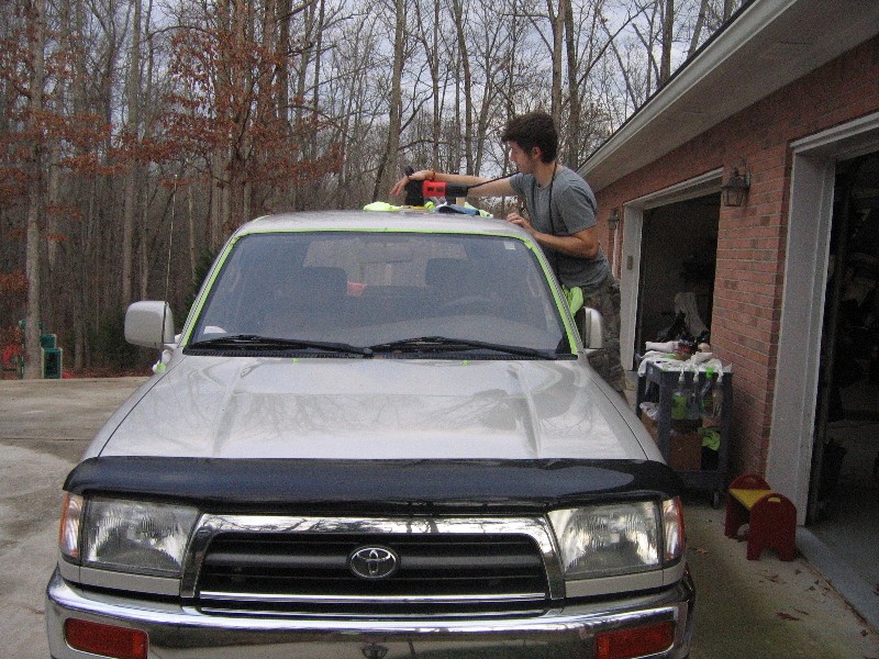 Roof Rack After Megs 205 and Megs Ultimate Polish
