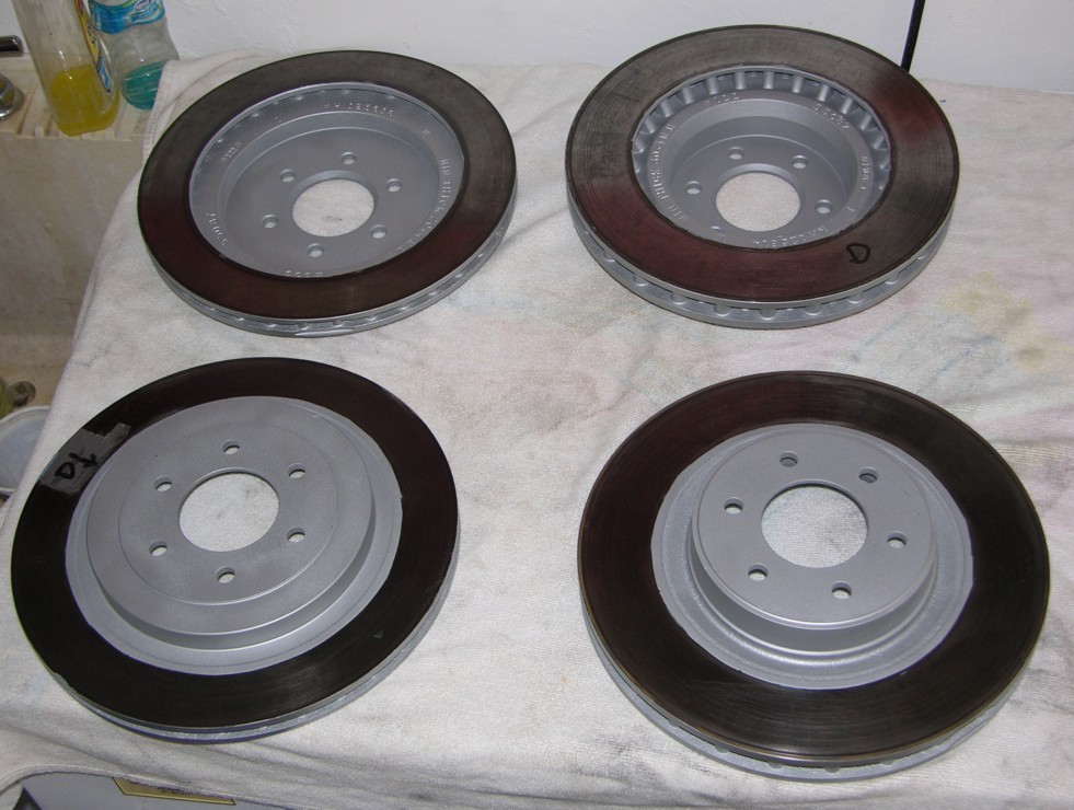 Rotor Restoration Painted