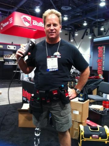 Rupes Detailing Belt given to Mike Phillips by Francesco Ginocchio
